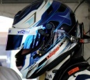 Facundo Chapur helmet photo