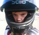 Holly Woolley helmet photo