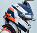 Jon Morley helmet photo